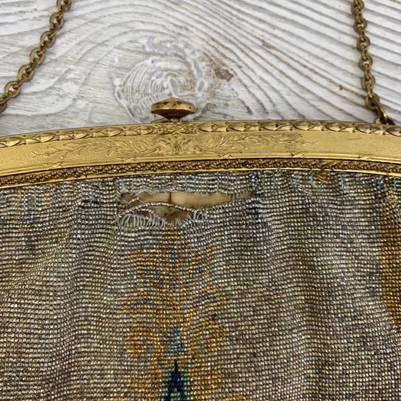 Vintage Beaded Parisian Flapper Purse/Handbag (HG) - Picture 8 of 10